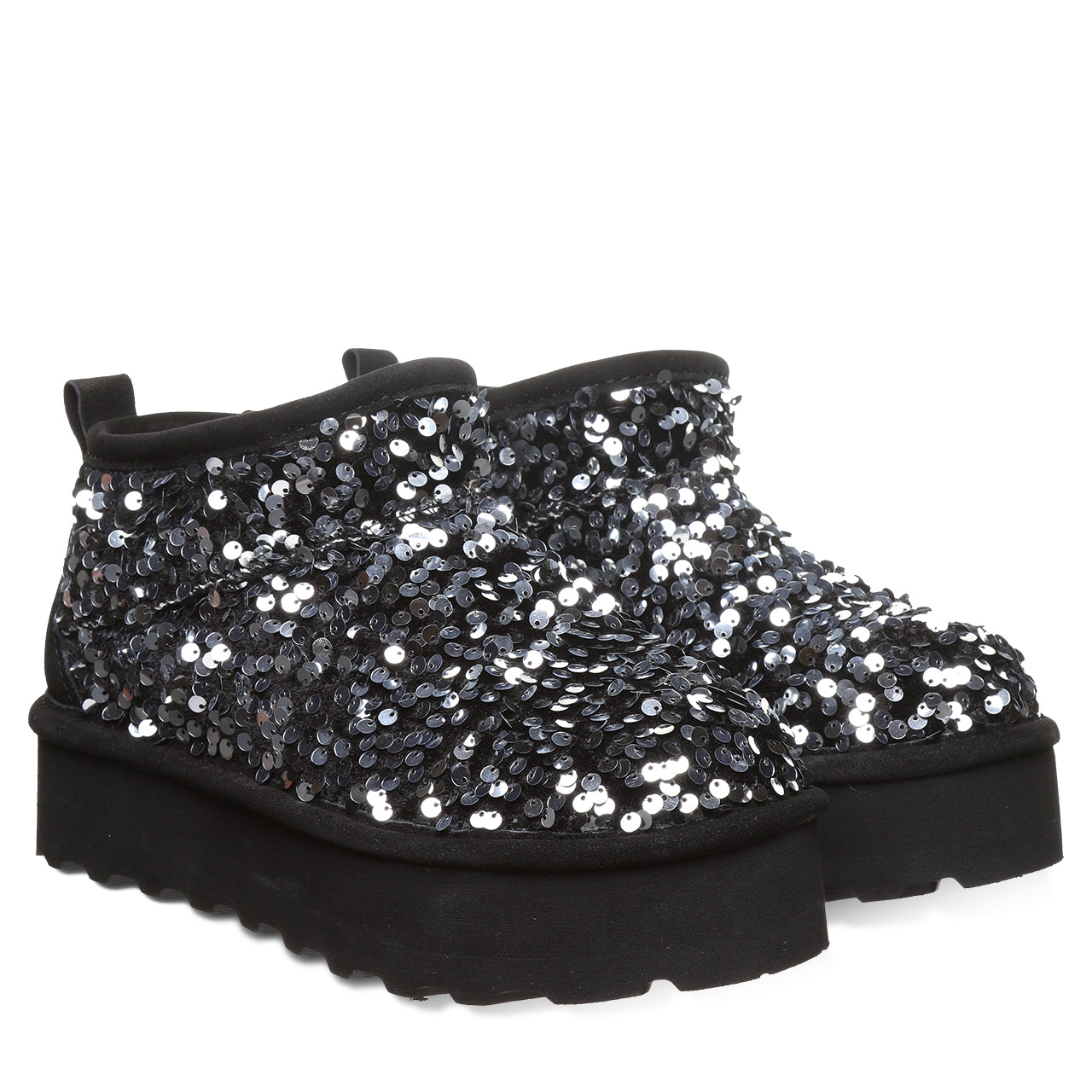 RETRO SUPER SHORTY SEQUIN SILVER - Image 8