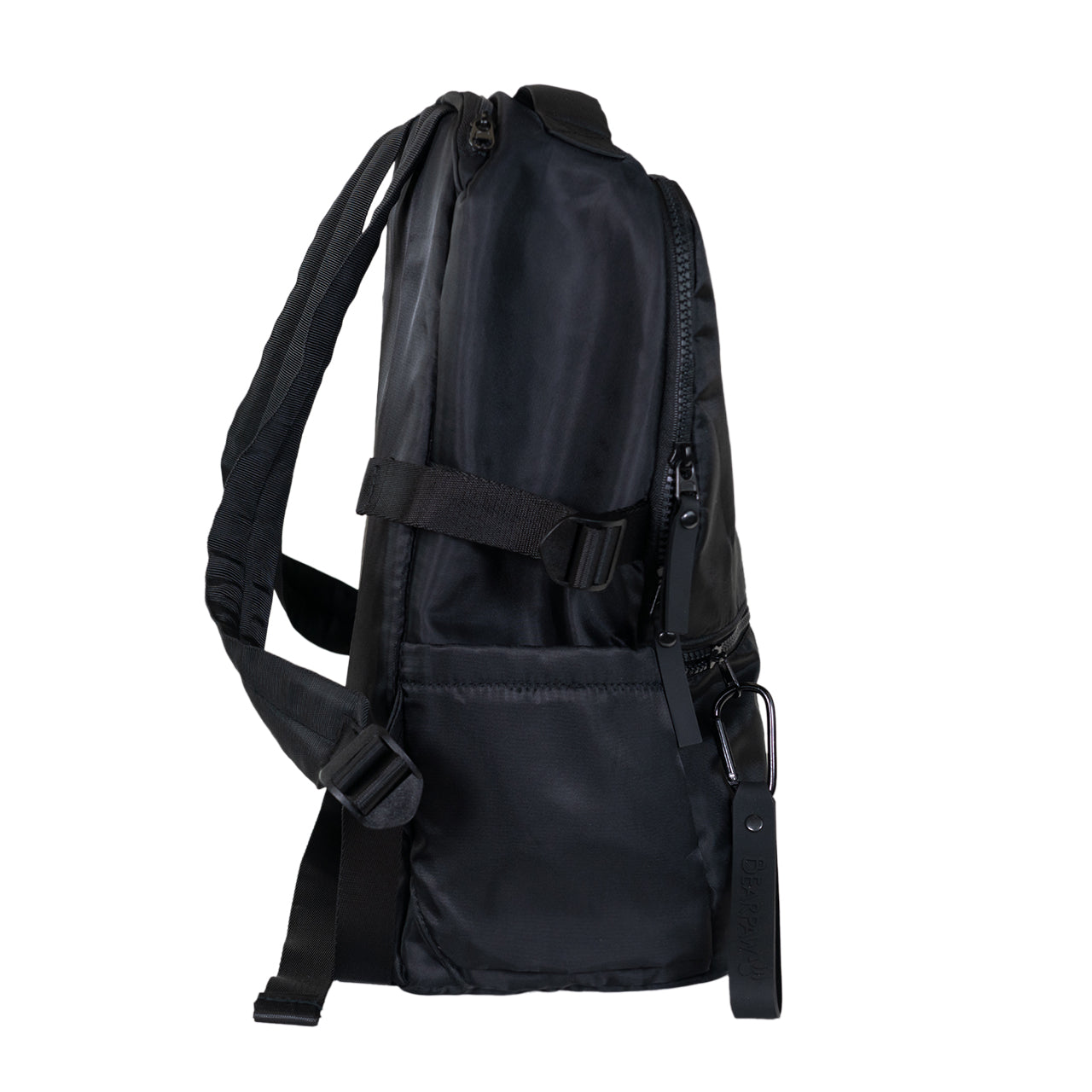 SPORTY NYLON SQUARE BACKPACK BLACK - Image 4