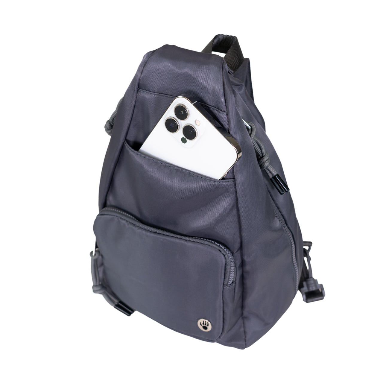 SPORTY CONVERTIBLE BACKPACK/SLING DARK GRAY - Image 6